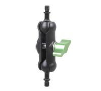 Heavy Duty 1/4 Inch Double Male Threaded Adapter 360 Rotation Camera Accessories Aluminum Alloy Stability Adjustable Angle Tripods Adapter