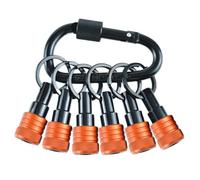 Heavy Duty 1/4inch Sockets Bit Stand Ergonomic Sockets Bit Rack 6pc for Secure Storage & Improves Tool Accessibility Metal Holders Rack
