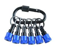Heavy Duty 1/4inch Sockets Bit Stand Ergonomic Sockets Bit Rack 6pc for Secure Storage & Improves Tool Accessibility Metal Holders Rack