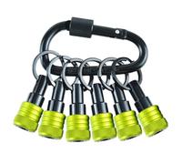 Heavy Duty 1/4inch Sockets Bit Stand Ergonomic Sockets Bit Rack 6pc for Secure Storage & Improves Tool Accessibility Metal Holders Rack