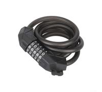 Heavy-Duty 1.8m Steel Cable Lock with Adjustable 5 Digit Code for Reliable Bicycle Security in Urban and Rural Environments (1.2M)