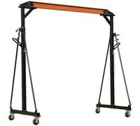 Heavy-Duty 1 Tonne Portable Gantry Crane With Locking Castors And Adjustable Height