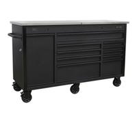Heavy-Duty 10 Drawer Tool Chest & Power Tool Charging Station - Uk Mains Supply