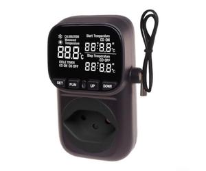 Heavy Duty 10A Thermostat Outlet for Greenhouse Incubator | 10A high power output, handles heavy devices, prevents overload, extreme condition ready