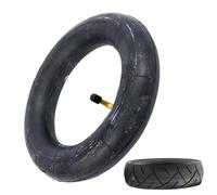Heavy Duty 10x2.50 Thicker 40% Butyl Inner Tube10x3.0 Outer Tire with 90° Stainless Steel Bent Valve Stem,Highly Elastic Butyl Rubber Inner Tube (10 x 2.50 Inner Tire)