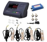 Heavy-Duty 11,000 Lb Platform Scale With Digital Indicator Accurate Floor Scale For Warehouse Shipping Industrial Use Large Animal Weighing On Farms