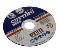 Heavy Duty 115mm Flat Metal Cutting Disc For Angle Grinders - 22mm Bore