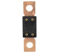 Heavy Duty 12/24V For MEGA Fuse Holder with M8 Studs Rated 60 500 Amps Designed for Car, Boat, and Marine Audio Systems (100A)
