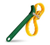 Heavy-Duty 12" Belt Strap Wrench, Self-Tightening Oil Filter Strap Wrench