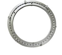 Heavy Duty 12-Inch Aluminum Lazy Susan Turntable Bearing Base - Durable Manual Rotary Hardware for Large Tables, Perfect for Easy Access and Organization