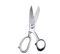 Heavy Duty 12" Metal Fabric Scissors - Premium Steel Shears for Sewing & Cutting Cloth