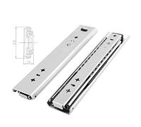 Heavy Duty 1200mm (46") 3Fold Slides for Residential Rage SolutionsSmooth Gliding Drawer Guides for Easy Access and Durability