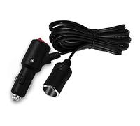 Heavy Duty 12V/24V Adapter Cable With On/Off-Button Extension Cord Up To 180W Wide Application Automotive Power Cord