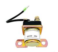 Heavy Duty 12V 24V Starter Solenoid - For Relay - For ATV UTV Snowmobile Diesel Engine, Cold Weather Per- Formance with Copper Contacts, JD134 JD234 Compatible(JD234 24V)