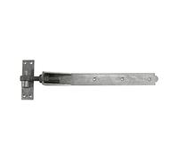 Heavy Duty 14" 350MM Adjustable Hook and Band GATE Hinges ABH350G - HOT Dipped GALVANISED - Includes All FIXINGS - 1 X Pair - Free Next Working Day DELIVERY