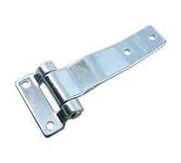 Heavy Duty 145mm Strap Hinge Locker Door Hatch Zinc Plated 4mm Thick