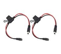 Heavy-Duty 14AWG Quick Disconnects Cable with 10.0A Fuses for Quick Disconnects Wire Harnesses