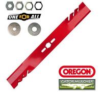 HEAVY DUTY 17" UNIVERSAL GATOR MULCHER BLADE by OREGON straight mulching blade
