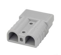 Heavy Duty 175a For Battery Connector Set With Mechanical Lock For High Current Applications In Marine Vehicles And Industrial Equipment Gray Red(Grey)