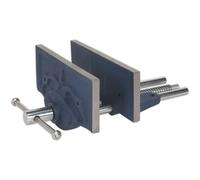 Heavy Duty 175mm Woodworking Vice - 150mm Jaw Opening - Smooth Action Lead Screw