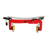 Heavy Duty 17In Lifting Clamps with Adjustable Chain, Steel Vertical Plate Lifters for Safe Lifting & Transporting, Perfect for Construction & Industrial Use,17in