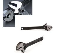 Heavy Duty 18-Inch Adjustable Spanner, Strong Drop Forged Steel, 52MM Professional Hand Tool, for in The Workshop, Industrial Engineering, Farm, Rail Yards, and shipyards… (450mm Adjustable Spanner)