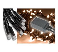 Heavy Duty 180 LED Outdoor String Light with Control - Warm White 20 Metre