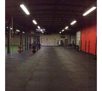 Heavy Duty 18mm Solid Black Rubber Gym Mat | Smooth Top