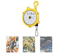 Heavy Duty 1pc Retractable Spring Tool Balancer - 1.5M Wire Rope, 1-3kg Capacity for Workshop & Automotive Tools, Perfect for Equipment Handling & Safety