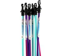 Heavy Duty 2.4 M Strong Galvanized Washing Line Prop - Telescopic Extendable Clothes Line Colored Support Pole With Easy Twist And Lock Mechanism - Available in 3 (Blue, 1)
