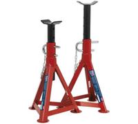 Heavy-Duty 2.5 Tonne Axle Stands With Full Width Crutch For Safe Vehicle Support