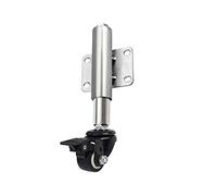 Heavy Duty 2" (50mm) Retractable Spring Shock Absorber for Portail 165 LB Load Capacity Durable and Robust 30mm Flat Design 1 Piece No B.