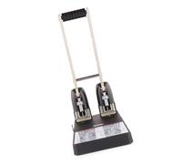 Heavy Duty 2 Hole Puncher 150 Sheet High Capacity Ergonomic Handle 2 Paper for Office and Industrial Use Desk for Office