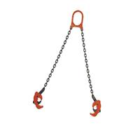 Heavy-Duty 2 Hooks Lifter,Chain Drum Lifter,Vertical Drum Puller Clamp,Load Capacity 1102 Lbs(500kg),for Industrial Warehouses