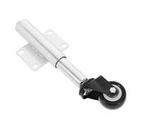 Heavy Duty 2 Inch Polyurethane Gate Caster Wheels - Spring-Loaded Universal Rollers with Shock Absorbing Feet for Smooth Yard Gate Operation