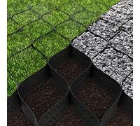 Heavy-Duty 2-Inch Thick Gravel Grid for Driveways, Pathways & Parking - Large Ground Stabilizer Mat (Size: 2m x 5m / 6.5ft x 16.5ft) - Durable Turf Reinforcement Solution