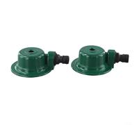 Heavy Duty 2 Pack Garden Sprinkler with 360 Degree Coverage for Efficient Lawn Watering