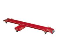 Heavy-Duty 2000mm Motorcycle Dolly With Dual Castor Wheels - 565Kg Capacity
