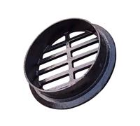 Heavy-Duty 200mm Iron Floor Drain Cover - Round Removable Anti-Blocking Grate for Yard Balcony Rooftop & Garden - Durable Thickened Drain Guard