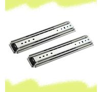 Heavy Duty 20in Drawer Slides - 500mm Side Mount Ball Bearing Tracks Full Extension Tool Box RunnersDrawer Rail Glides for Smooth Operation
