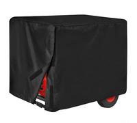 Heavy Duty 210D Oxford Generator Cover Waterproof for 3000-5000W Portable Units, Tear-Resistant PVC Coated Protection with Elastic Hem (26x20x20 Inch)
