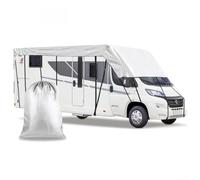 Heavy Duty 210D Oxford RV Cover for Large For camping Tents with Waterproof, Dustproof and UV Protection Against Winter Elements (5m*3m)