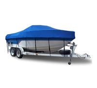 Heavy Duty 210D PU Waterproof Boat Cover - All-Weather Windproof Weather-Resistant Protection for V-Hull Tri-Hull Runabout & Bass Boats - Ultimate Mooring & Trailering Solution