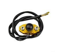 Heavy Duty 22mm Motorbike Switch for Horn Headlight Ignition Reset Button 7/8 Bar Mount Off-Road for Quad Scooter for e-Bike Accessories(Kg-033 Gold)