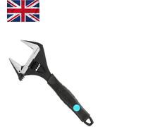 Heavy-Duty 250mm Adjustable Wrench - Ergonomic Grip & Black Oxide Finish
