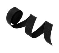 Heavy Duty 25mm Cotton Webbing Strap 5-50 Yard Multicolor(Black,20 Yard)