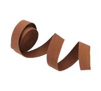 Heavy Duty 25mm Cotton Webbing Strap 5-50 Yard Multicolor(Brown,5 Yard)