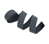 Heavy Duty 25mm Cotton Webbing Strap 5-50 Yard Multicolor(Dark Grey,10 Yard)