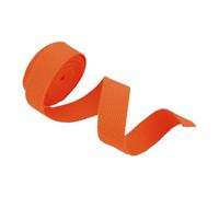 Heavy Duty 25mm Cotton Webbing Strap 5-50 Yard Multicolor(Orange,5 Yard)