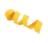 Heavy Duty 25mm Cotton Webbing Strap 5-50 Yard Multicolor(Yellow,20 Yard)